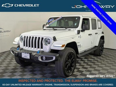 2022 Jeep Wrangler 4xe Unlimited Sahara 4xe