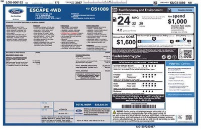 2019 Ford Escape SE