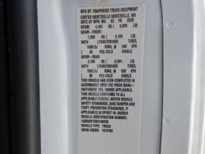 2024 Chevrolet Express Commercial Cutaway Base