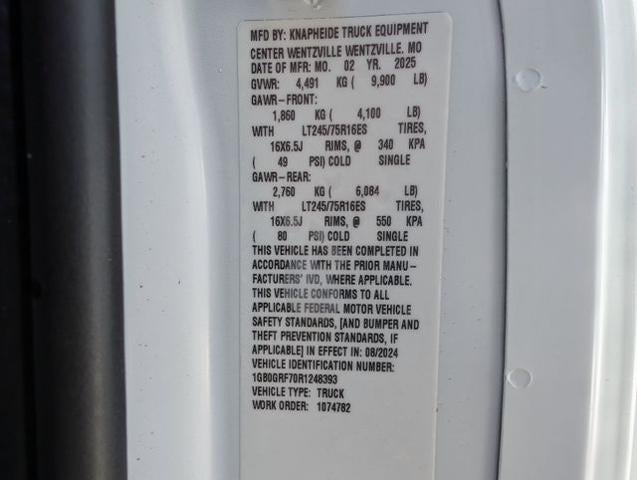 2024 Chevrolet Express Commercial Cutaway Base