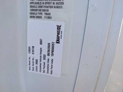 2025 Chevrolet Express Commercial Cutaway Base