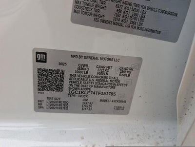 2026 Chevrolet Silverado 2500 HD Work Truck