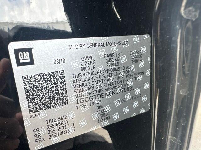 2019 Chevrolet Colorado Z71