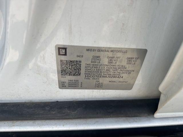 2018 Chevrolet Colorado ZR2