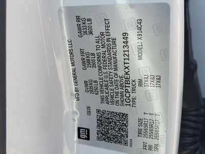 2026 Chevrolet Colorado 4WD Work Truck