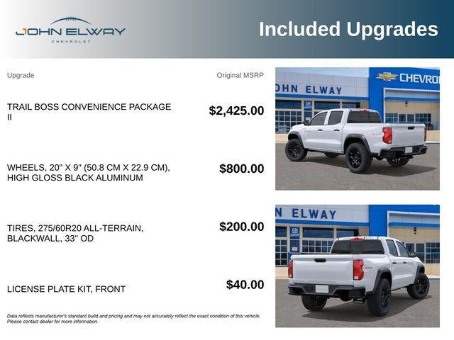 2026 Chevrolet Colorado 4WD Trail Boss