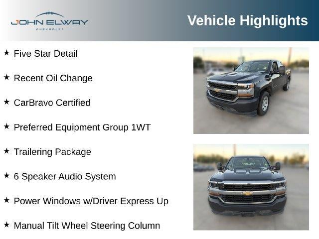 2017 Chevrolet Silverado 1500 WT