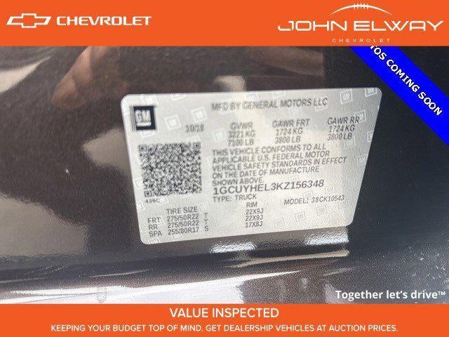 2019 Chevrolet Silverado 1500 High Country