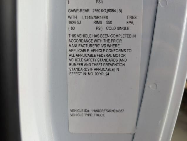 2024 Chevrolet Express Commercial Cutaway Base