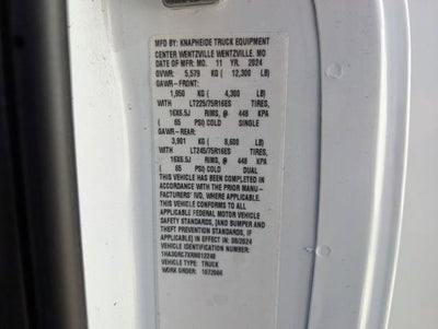 2024 Chevrolet Express Commercial Cutaway Base