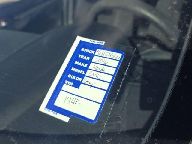 2016 Honda Civic Sedan LX