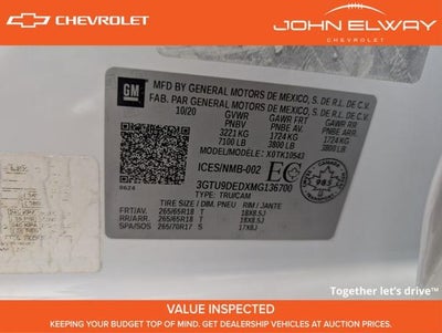 2021 GMC Sierra 1500 SLT