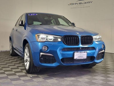 2017 BMW X4 M40i M40i